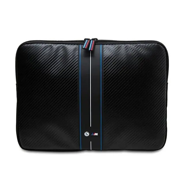BMW Τσάντα Laptop Carbon & Blue Stripe 16" Black