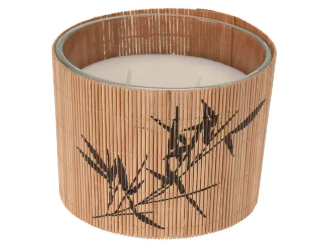 Αρωματικό Κερί CC5061730 Με περιτύλιξη Bamboo, 11 x 8cm Σε άρωμα Sandalwood CC5061730 2