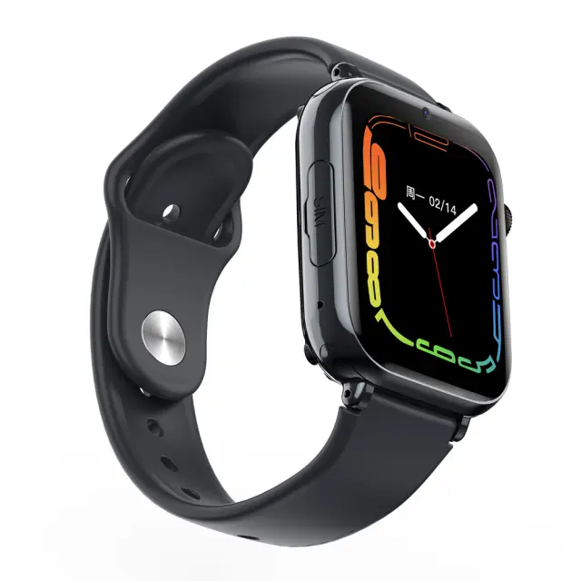 Smartwatch Maxcom FW59 4G GPS IP65 670mAh με 1.85” IPS 20mm Silicon Band και SOS Button Μαύρο με Δυνατότητα Κλήσεων 3