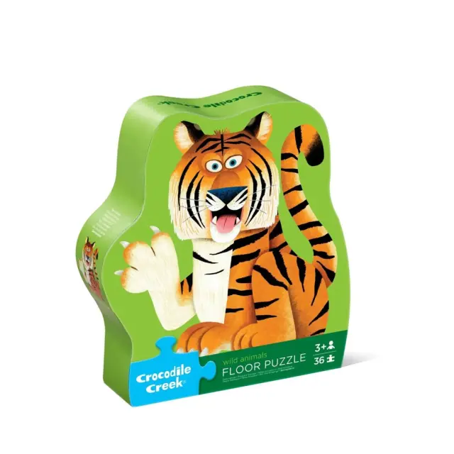 Παζλ Δαπέδου Wild Animals 36 Τεμαχίων – Crocodile Creek, 3+ Ετών