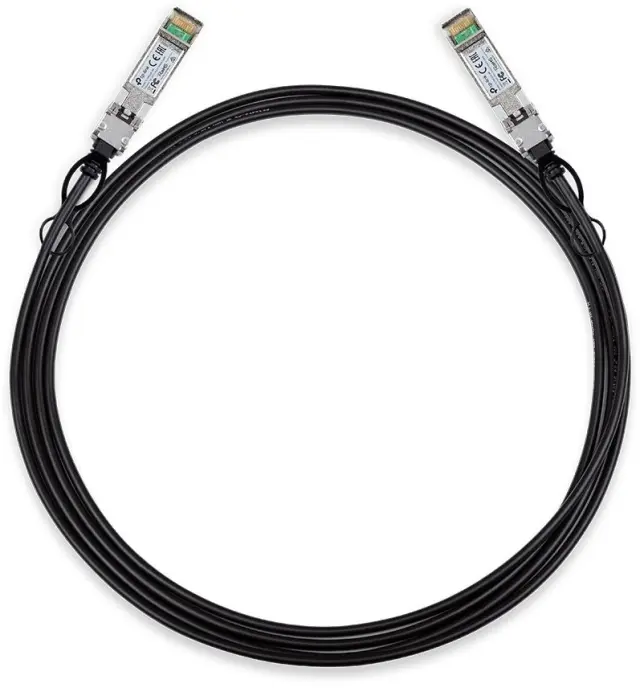 TP-LINK Καλώδιο Οπτικής Ίνας SFP+ 3m Μαύρο 1τμχ