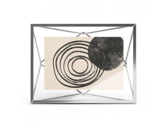 Κορνίζα Prisma Umbra με διαστάσεις 20x7x15cm και διαστάσεις φωτογραφίας 10x15cm - Χρώμιο313016-158 3