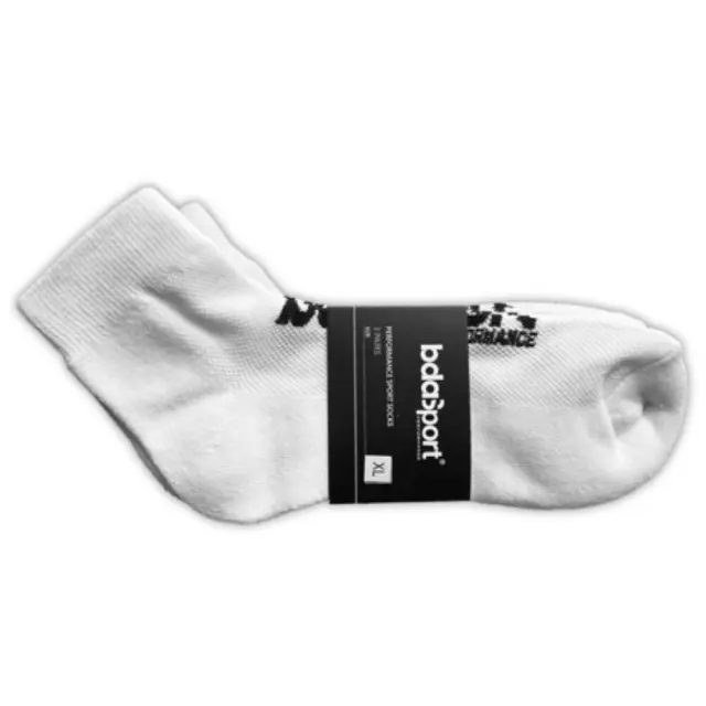 Body Action Αθλητικές Κάλτσες Λευκές 3 Ζεύγη 095303-WHITE - 45-47
