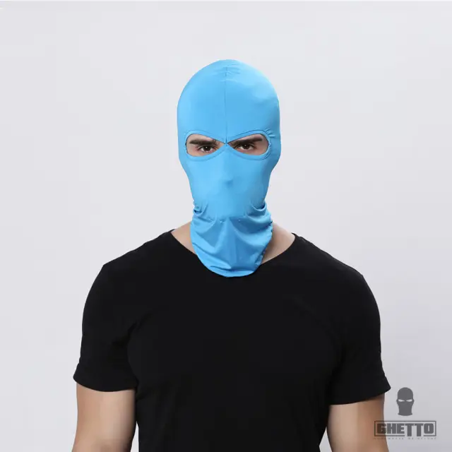 Ghetto Balaclava 2 Hole Unisex Blue