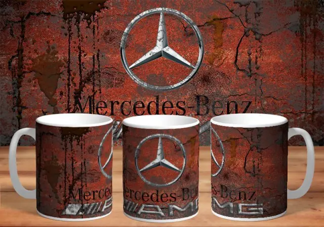 κούπα mercedes 01 κεραμική 330ml με συσκευασία δώρου " με δυνατότητα προσθήκης ονόματος η ευχές