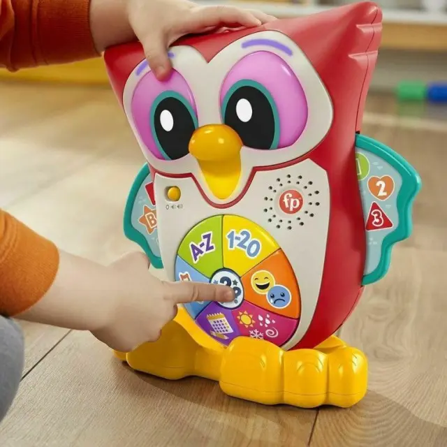 Fisher-Price Linkimals Owl Light Up and Learn Κουκουβάγια Η Σοφή HJN63 2