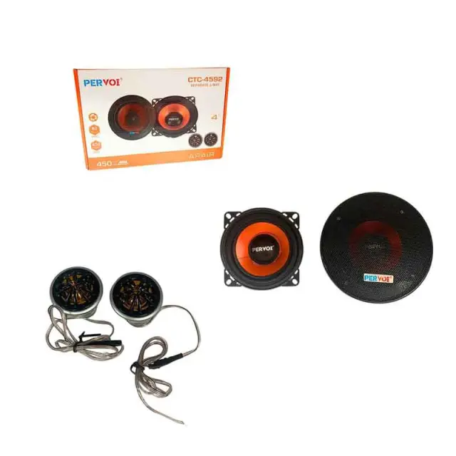 PerVoi Ηχείο αυτοκινήτου 4 ιντσών 2 δρόμων 450W 80W RMS CTC-4592 - Drive Midrange Car Speaker 014484