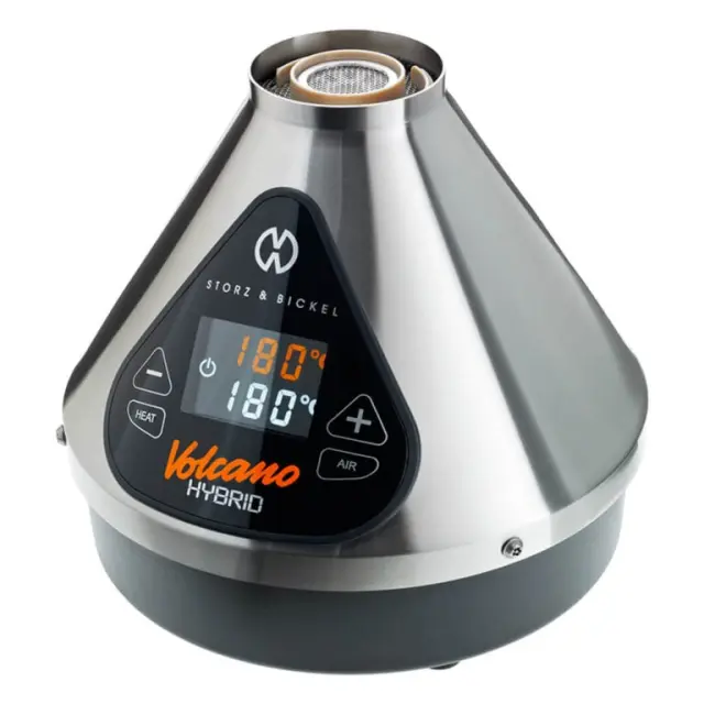 Storz & Bickel Volcano Hybrid Silver Dry Herb Vaporizer 2