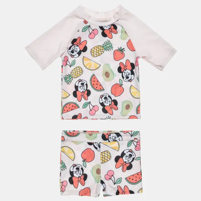 Μαγιό σετ Disney Minnie Mouse αντιηλιακό UPF40+