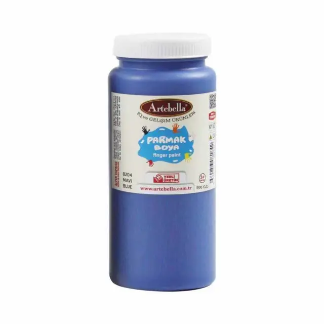 Artebella Δακτυλομπογιά - 8204 Blue - 500ml