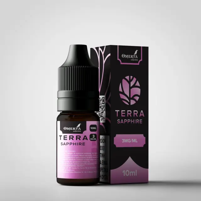 Sapphire 10ml – Terra by Omerta 3mg