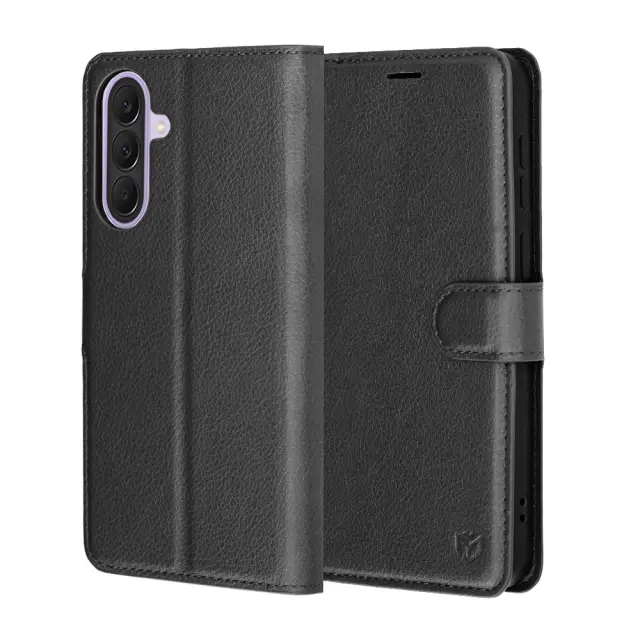 Techsuit® Leather Folio για Galaxy A57 5G -Black
