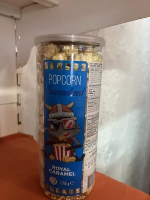 Boomza Caramel Pop Corn Royal Caramel 170gr