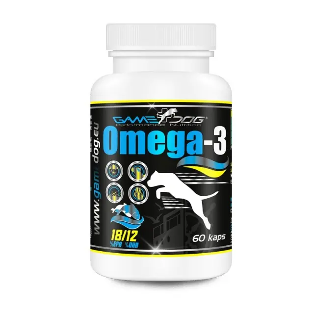 GAME DOG Omega-3 - supplements for dogs - 60 tablets