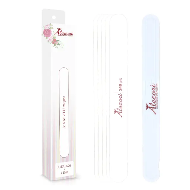 ALEZORI - STRAIGHT ΣΤΕΛΕΧΟΣ & 5 pcs ΑΝΤΑΛΛΑΚΤΙΚΑ 240 GRIT
