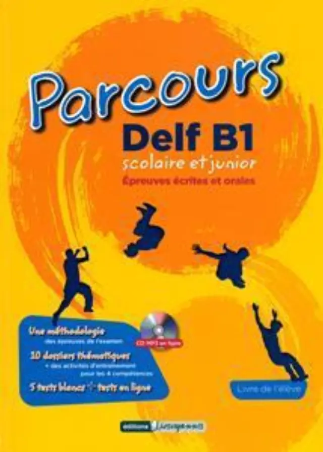 PARCOURS DELF B2 SCOLAIRE ET JUNIOR (CD-MP3 EN LIGNE)