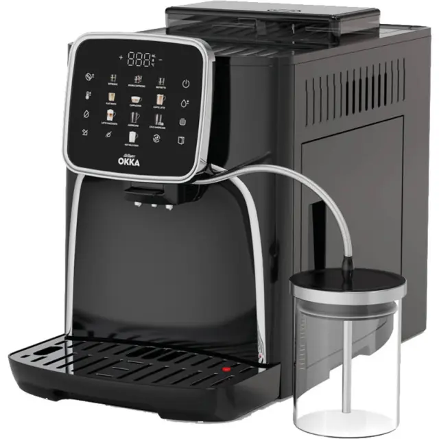 Arzum Okka Espresso Pro M (black/chrome, with Milchbehälter)