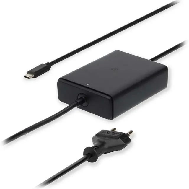 Universal φορτιστής / τροφοδοτικό GaN για smartphone / laptop 45W, με αυτόματη επιλογή τάσης εξόδου.
