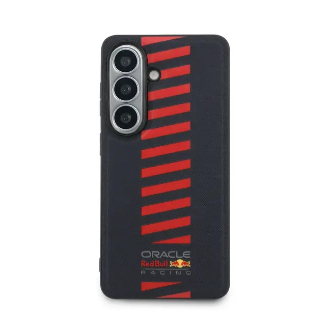 Red Bull PU Leather Meshed Powerbar Magnetic Case for Samsung Galaxy S26 Navy 3