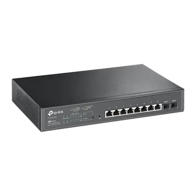 TP-Link JetStream 10-Port Gigabit Smart Switch with 8-Port PoE+ (SG2210MP) (TPTL-SG2210MP) 2