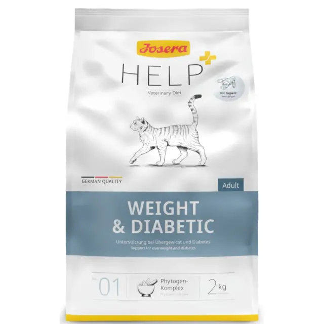 ΚΛΙΝΙΚΗ ΔΙΑΙΤΑ ΓΑΤΑΣ JOSERA HELP WEIGHT AND DIABETIC 2KG