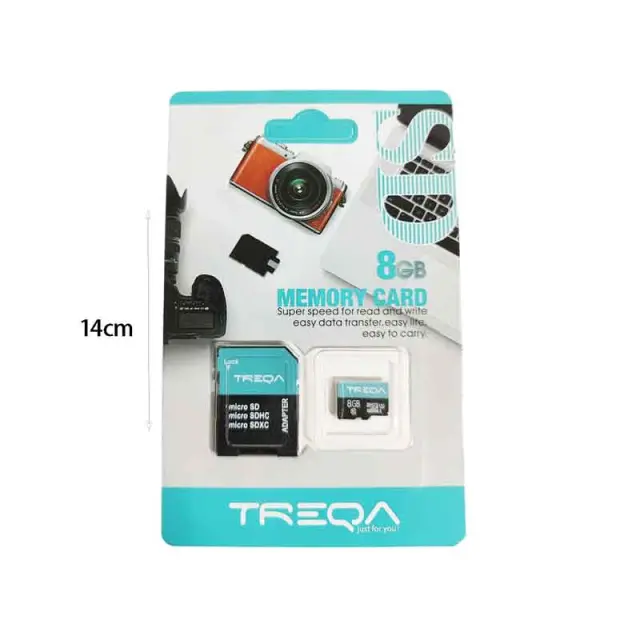 Κάρτα Μνήμης Micro SD 8GB Με Αντάπτορα – Micro SD Memory Card 8GB With Adapter 017206 2