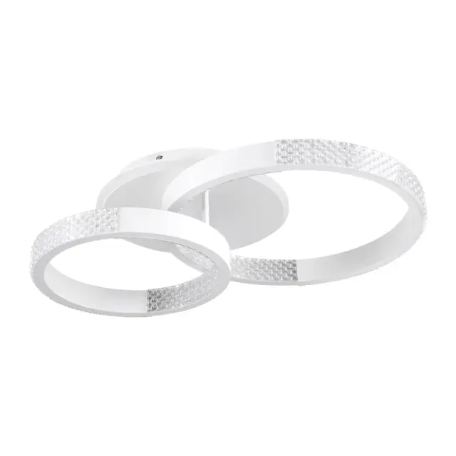 DIAMOND LED Φωτιστικό Οροφής 67W CCT με Χειριστήριο Λευκό KLV-101-0224 3