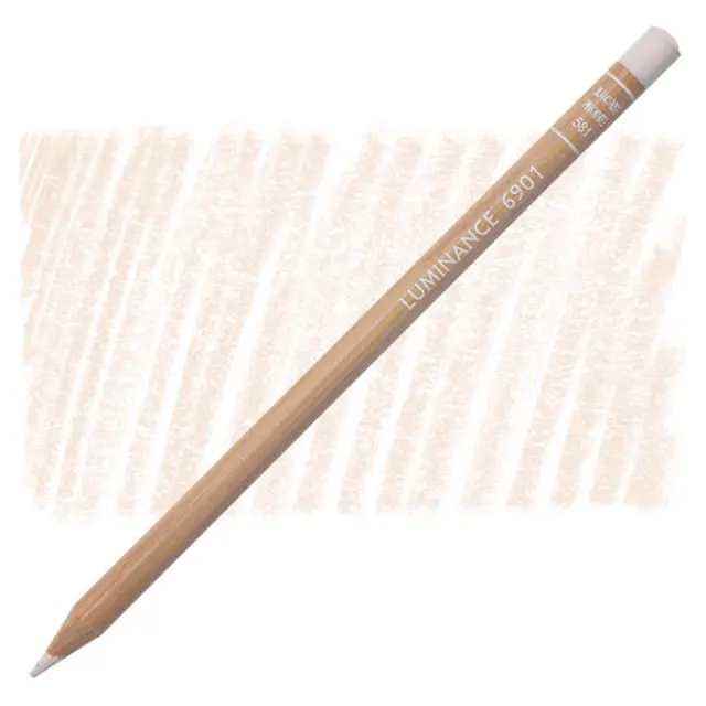 Ξυλομπογιά Caran d'Ache Luminance - 581 Pink White