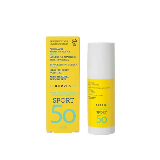 ΚΟΡΡΕΣ Κίτρο Αντηλιακό Προσώπου SPF 50, 50ml