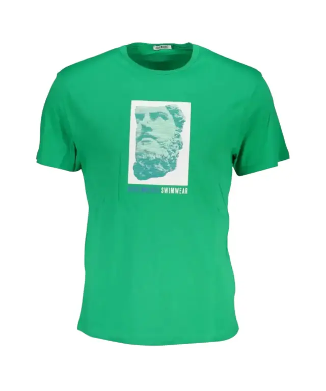 Bikkembergs - Ανδρικό T-shirt Κοντομάνικο BKK1MTS03-GREEN Πράσινο 3