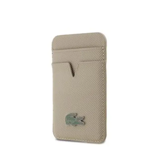 Lacoste PU Iconic Petit Pique MagSafe Wallet Tapue