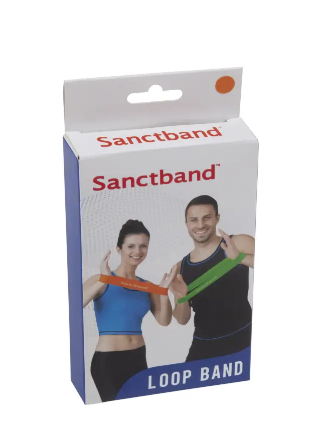 Sanctband Loop Band 5x33cm 0.5mm Orange Soft Resistance Πορτοκαλί 88231 (Eldico Sport) - One Size 3