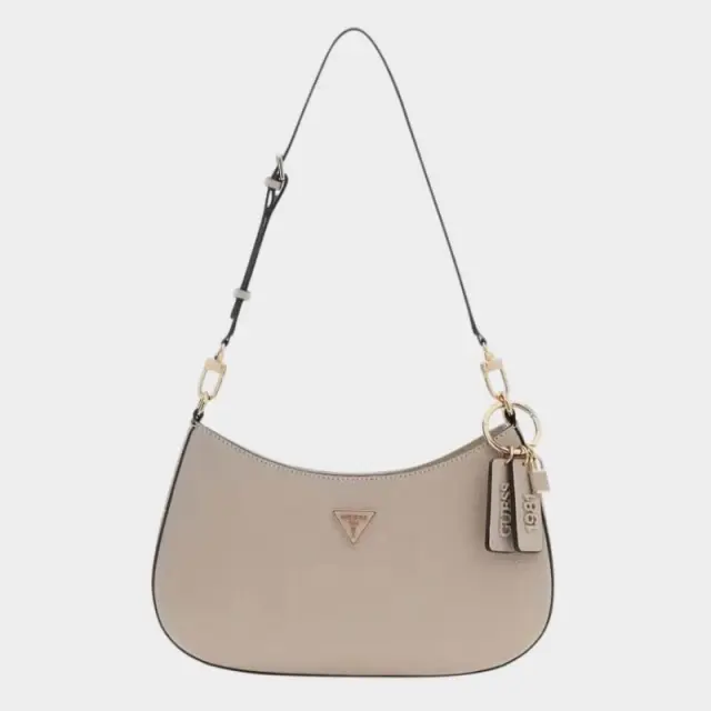 Guess - Γυναικεία Τσάντα Ώμου Noelle II HWZG9672180-BEI Μπεζ