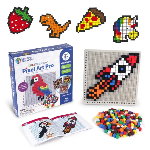 Learning Resources STEM Explorers Pixel Art Pro Σετ Δραστηριοτήτων (5+ ετών) LER9469