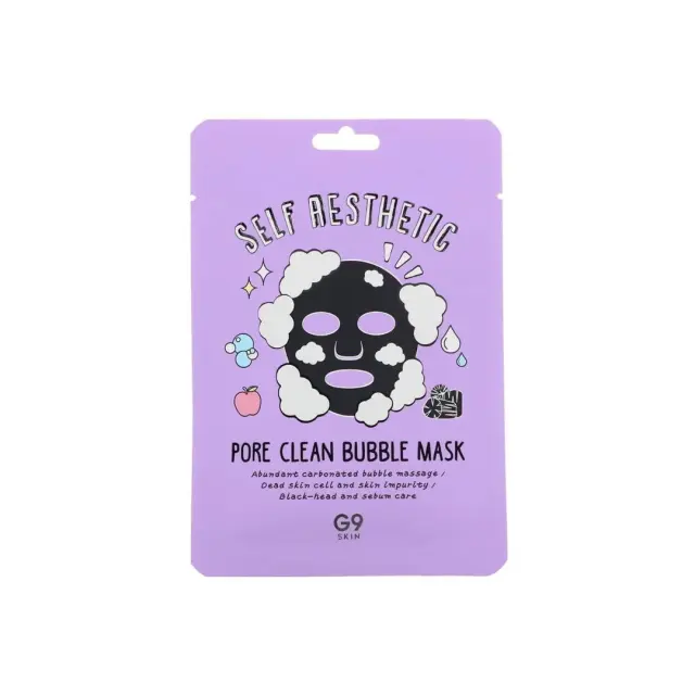 G9 Skin Self Aesthetic Pore Clean Bubble Mask Μάσκα Προσώπου Με Φυσαλίδες 23ml