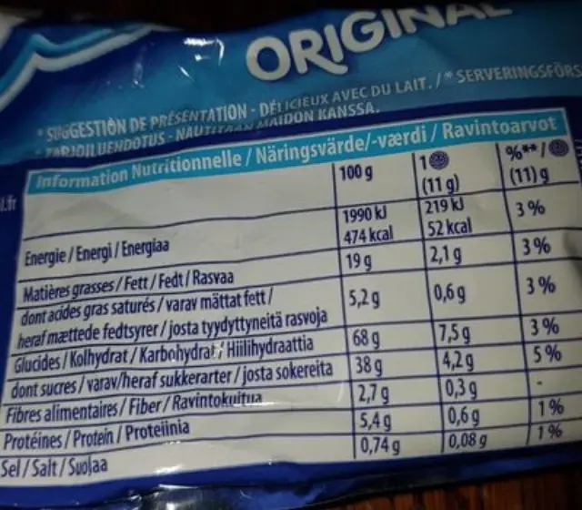 Oreo Μπισκότα με Βανίλια Original 154gr 3