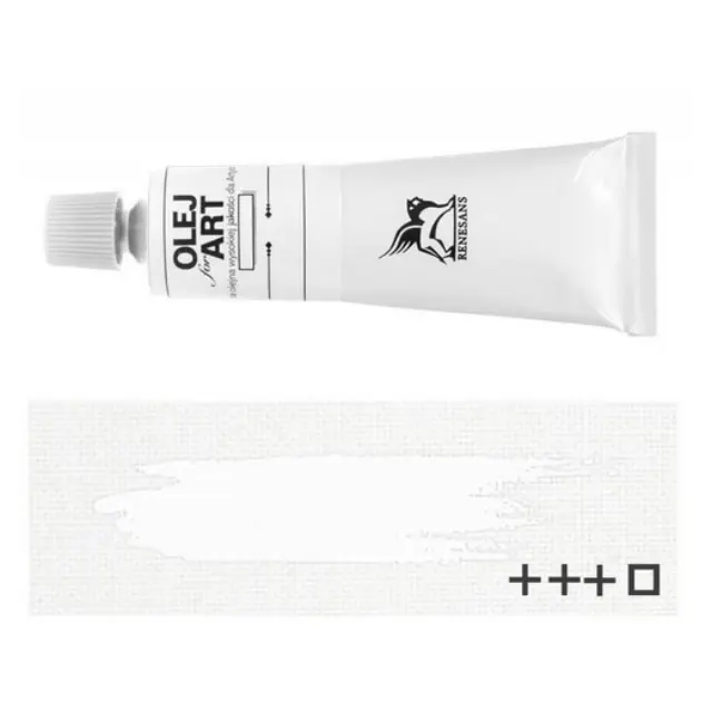 Λάδι ζωγραφικής Renesans 20ml - Zinc White