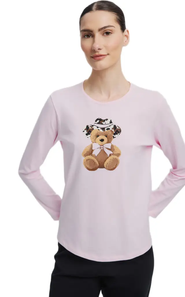 Minerva γυναικεία χειμερινή πυζάμα Cute Printed 90-53471-157-1 2