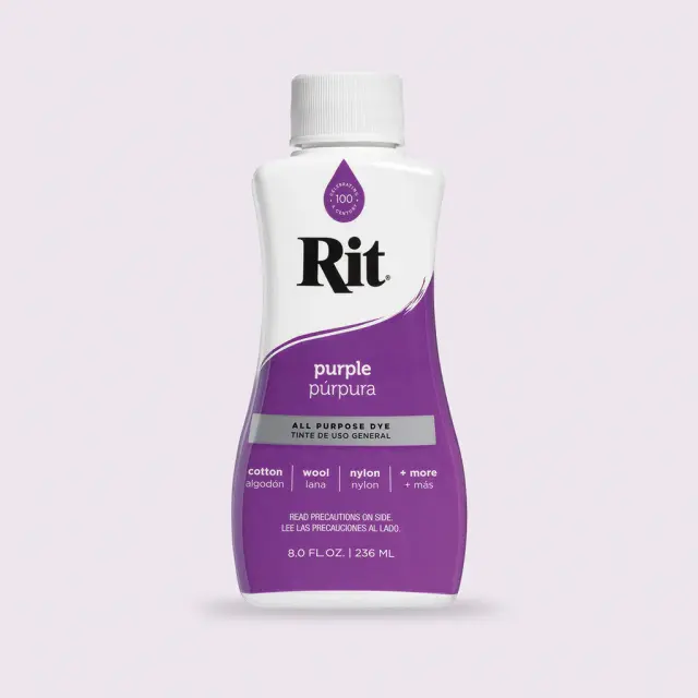 RIT DYE Liquid All-Purpose Βαφή Υφασμάτων – Purple 236ml 2