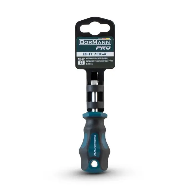 Bormann Pro BHT7064 - Κατσαβίδι νάνος ίσιο 6.5x38mm S2 (046059) 2