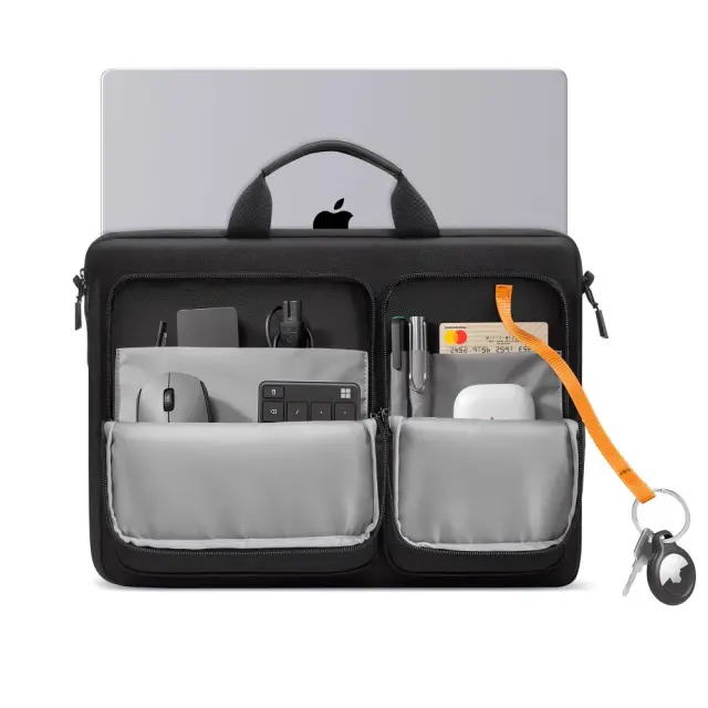 Τσάντα Tech-Protect Defender για φορητό υπολογιστή 17" - Μαύρη 2