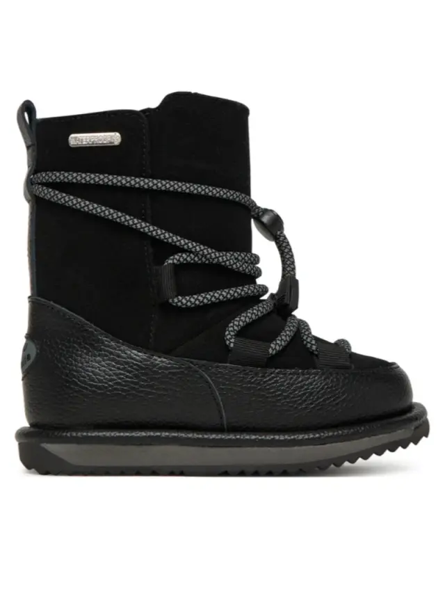 Emu Μποτάκια Παιδικό δέρμα Μαύρο EMU/12603 BLACK - 27 3