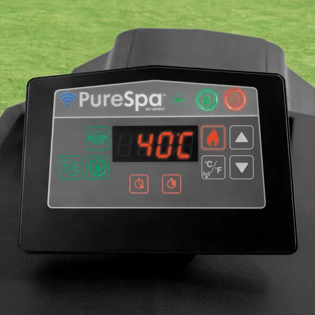 INTEX Greystone Square Bubble Massage (4 ατόμων) (28450) 3
