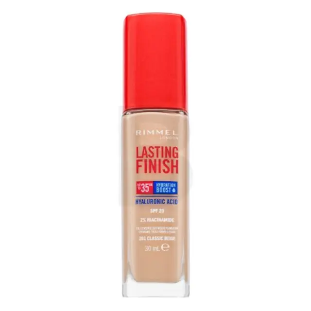 Rimmel London Lasting Finish 35HR SPF20 Full Coverage Lightweight Foundation Long-Lasting Foundation to unify the skin tone 201 30 ml