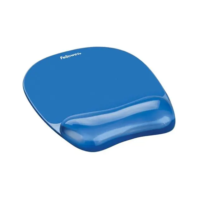 Fellowes Gel Mouse Pad 202mm με Στήριγμα καρπού Μπλε