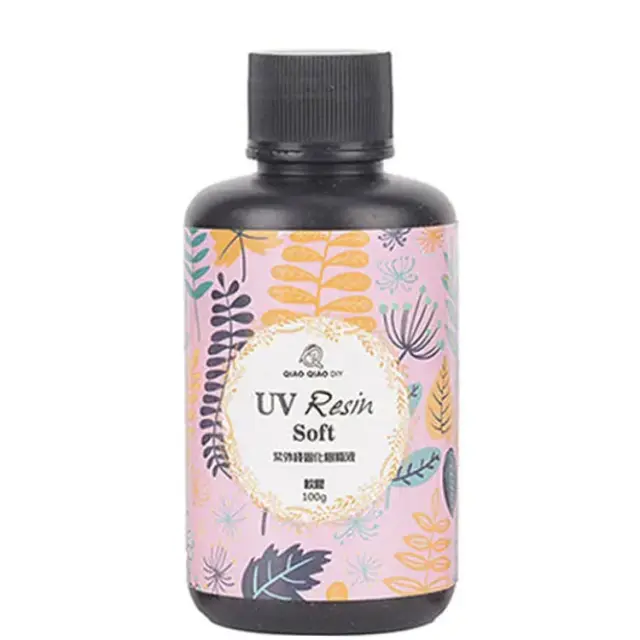 Διάφανη UV Ρητίνη, Soft - 100gr