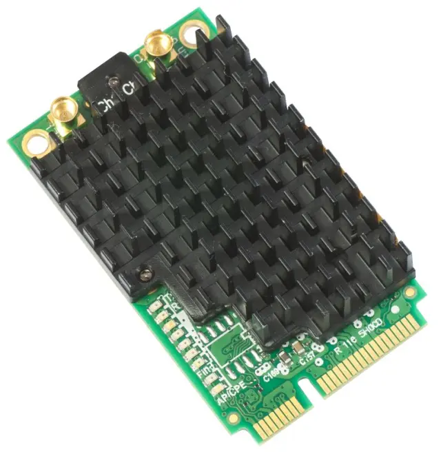 MikroTik R11e-5HacD miniPCI-e card, 802.11ac, 2x MMCX