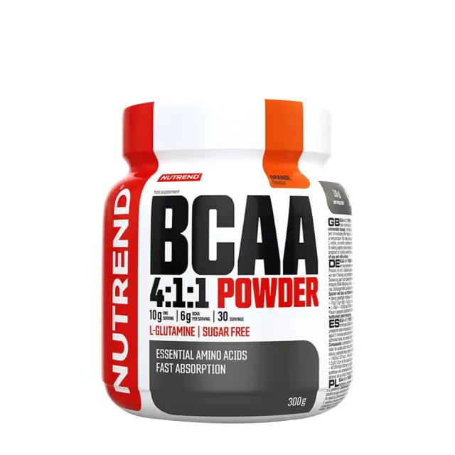 Nutrend BCAA 4:1:1 Powder Orange, 300 g