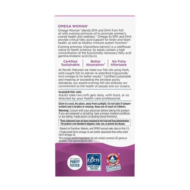 Nordic Naturals Omega Woman 3