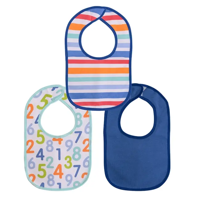 Lorelli Σαλιάρες Interlock Σετ 3τμχ. Boy 10260230002